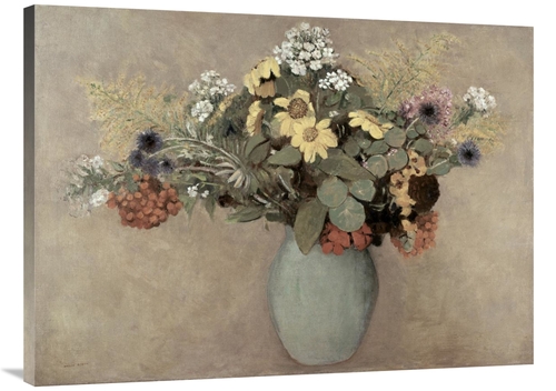 Global Gallery GCS-279548-40-142 40 in. Flower Still Life No.2 Art Pri