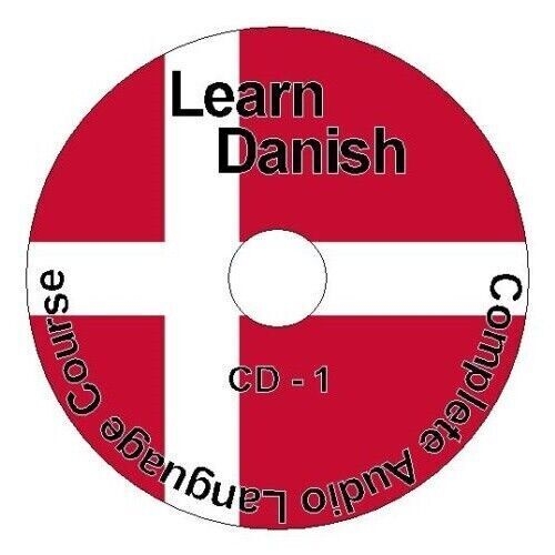 18 CD Pack 💿 Learn How To Speak Danish Language Audio CD Course