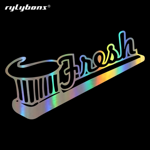Rylybons 19CM*12CM Fresh Vinyl Decal Car Stickers