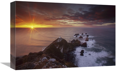 Global Gallery GCS-453542-1218-142 12 x 18 in. Nugget Point Lighthouse
