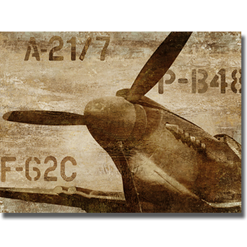 Artistic Home Gallery 2430563S Vintage Airplane By Dylan Mathews Premi
