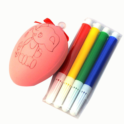 Water Color Drawing Pen & Egg Kids DIY