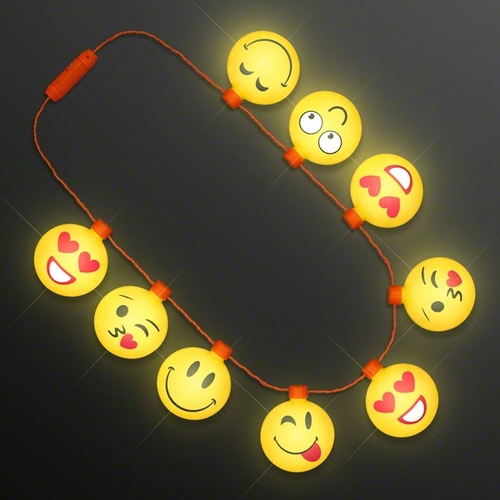 Blinkee A540 LED Emoji Faces String Lights Necklace