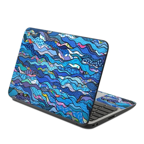 DecalGirl HC11G4-THEBLUES HP Chromebook 11 G4 Skin - The Blues