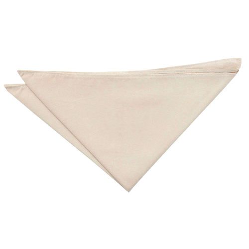 Suede Pocket Square - Beige