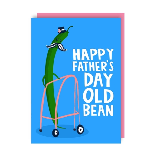 Green Bean Father's Day Card (Pack of 6)