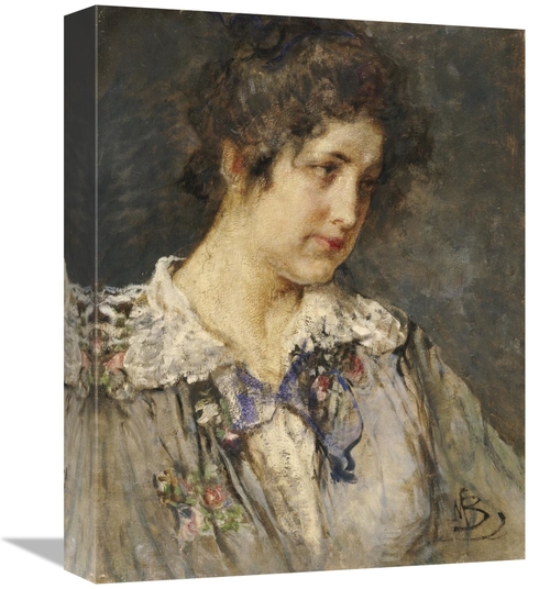 Global Gallery GCS-267701-16-142 16 in. Portrait of a Woman Art Print 