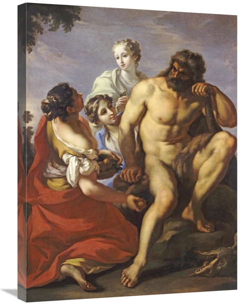 Global Gallery GCS-267000-30-142 30 in. Hercules in the Garden of the 