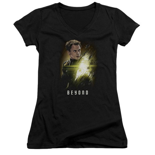 Trevco CBS1807-JV-5 Star Trek Beyond & Chekov Poster Junior Sheer Cap 
