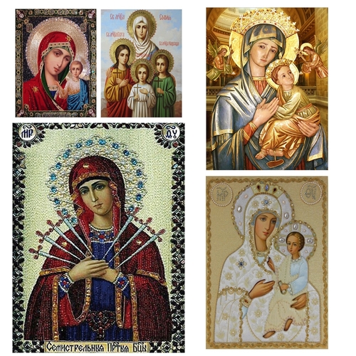 Year Religion Icon of Saint Pattern