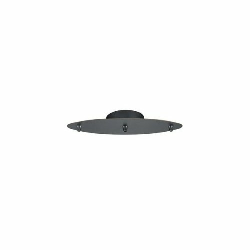 Cal Lighting CP-3L-LOW-DB Low Voltage 3 Light Canopy - Dark Bronze