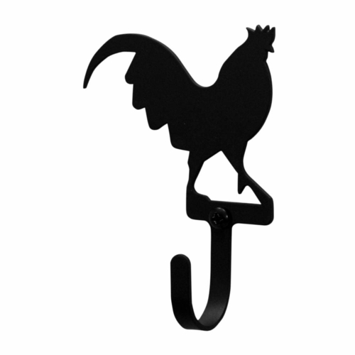 Wrought Iron Rooster Wall Hook Decorative Xsmall