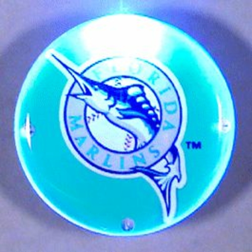 Blinkee 2155000 Florida Marlins Officially Licensed Flashing Lapel Pin