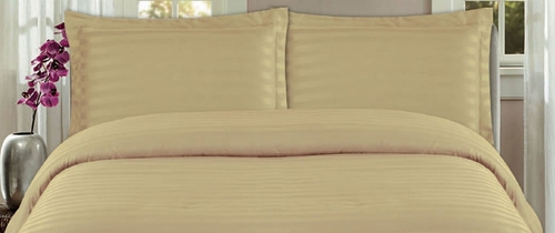 DreamSpace DRM637XXMOCH04 Levinsohn Microfiber Damask Stripe Duvet Set