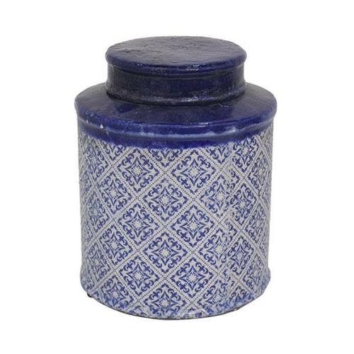 Mosaic Lidded Jar Large