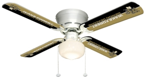 Ceiling Fan Designers 7999-WKE New NCAA WAKE FOREST DEMON DEACONS 42 i