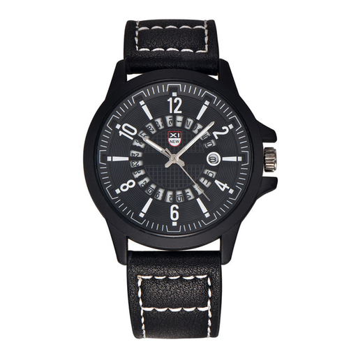 Specially Men's Leather Band Watches Military