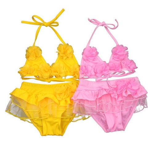 New Summer Infant Baby Girl Swimsuist Floral