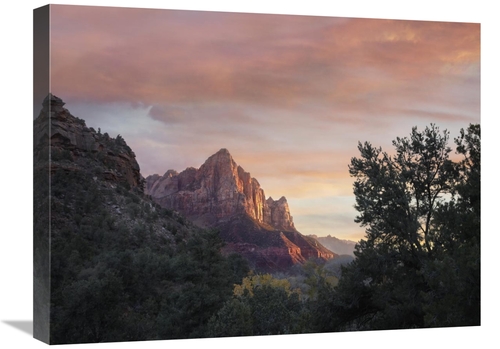 Global Gallery GCS-396088-1824-142 18 x 24 in. The Watchman, Zion 