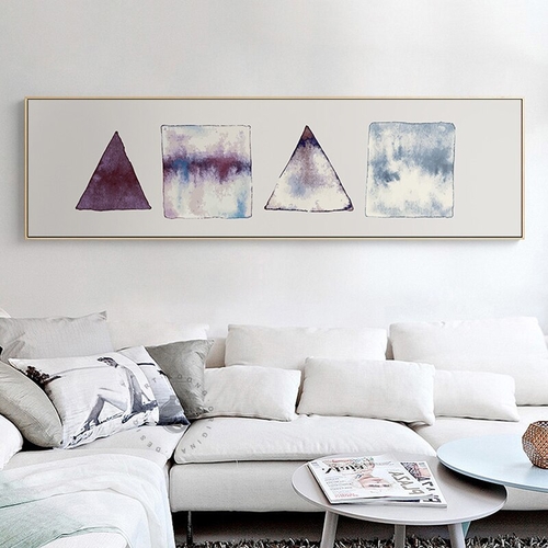 Abstract Geometric Patterns Splash Ink Waterfall