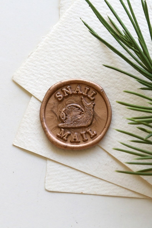 Snail mail wax Seal Stamp /envelop wax seal Stamp