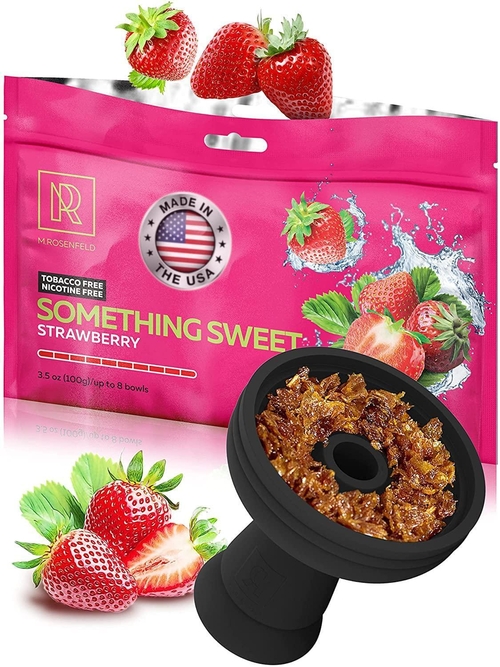 Spocket | Dropship | M.ROSENFELD Hookah Flavor Strawberry Herbal Shisha 100  Gram 3.5