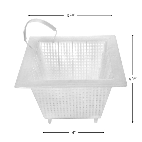 ALA-PT APCB39 7 x 7 in. Anthony Pool Skimmer Basket