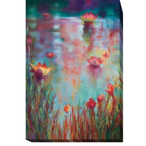 Artistic Home Gallery 3045T845CG Garden Reeds by Donna Young Premium O