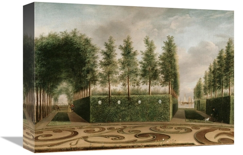 Global Gallery GCS-459888-1216-142 12 x 16 in. A Formal Garden Art Pri