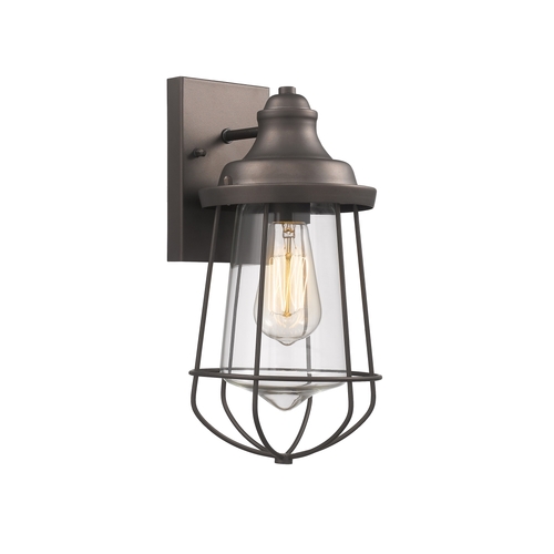 Chloe Lighting CH2D081RB12-OD1 Lucas Industrial-Style 1 Light Rubbed B