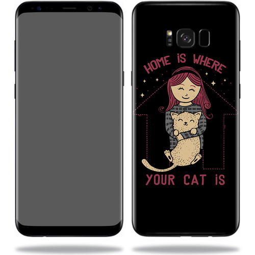 MightySkins SAGS8PL-Where Your Cat Is Skin for Samsung S8 Plus - Where