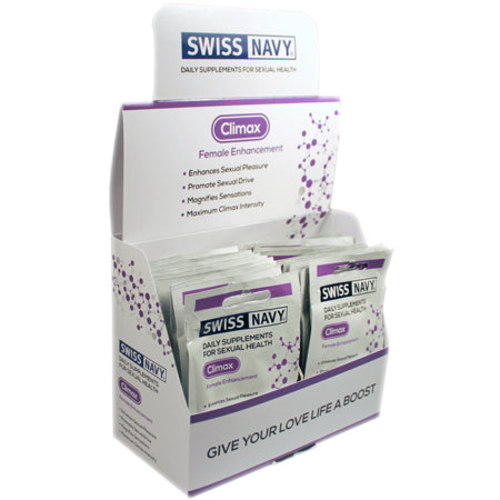 Swiss Navy Climax Enhancement Pill 24-Piece Display