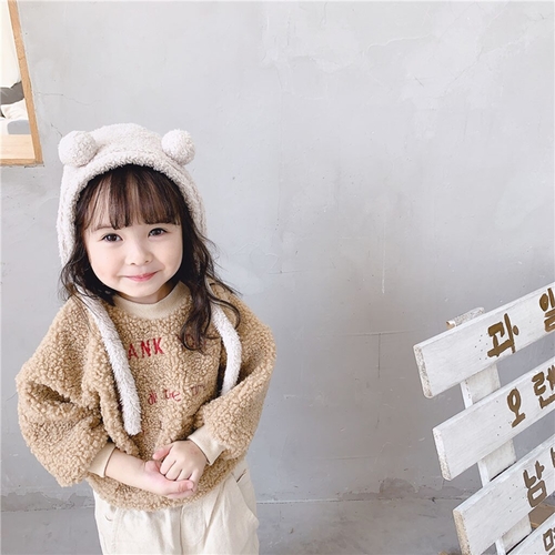 Kids Winter Fleece Sweatershirt Warm Clothes