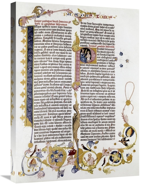 Global Gallery GCS-277828-30-142 30 in. Gutenberg Bible Art Print - Jo