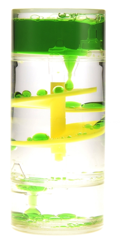 AZImport TG1B Green Liquid Motion Bubblerm, Green