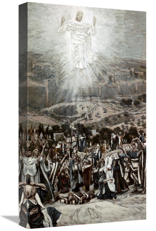 Global Gallery GCS-280219-22-142 22 in. Ascension From the Mount of Ol
