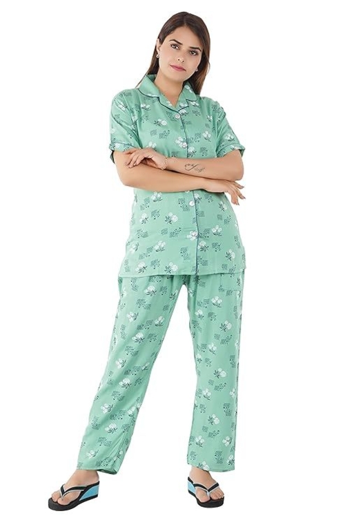 night suits in various  sizes and designs  LIGHT GREEN XL