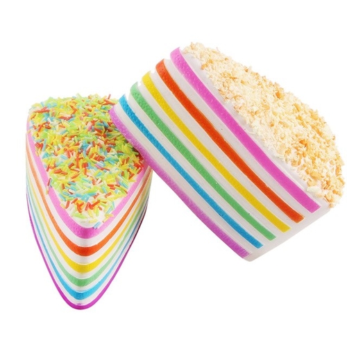 New hot child kids boy girl toys Squishy Rainbow 