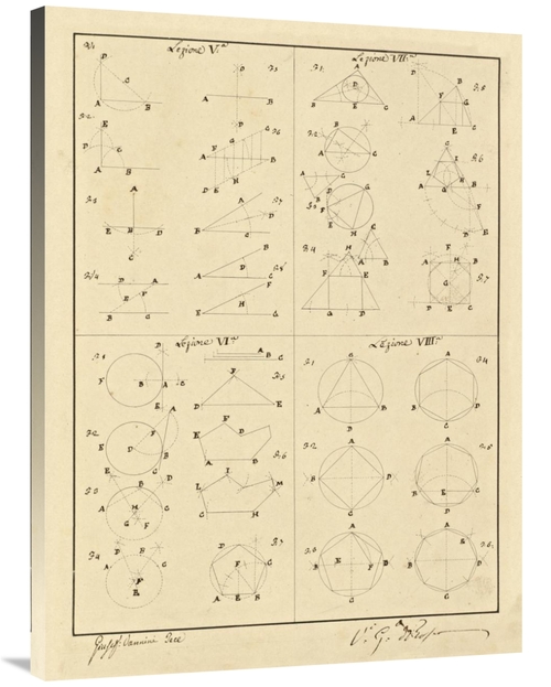 Global Gallery GCS-453971-3040-142 30 x 40 in. Plate 2 for Elements of