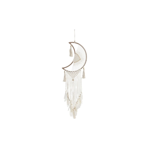 Hanging decoration DKD Home Decor 30 x 1 x 120 cm Brown White Moon