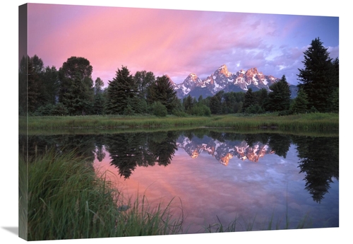 Global Gallery GCS-451996-2432-142 24 x 32 in. Grand Teton Range At Sc