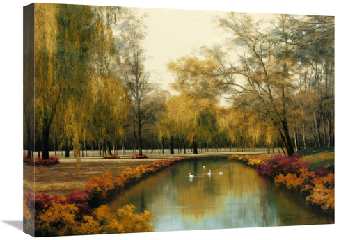 Global Gallery GCS-126541-1824-142 18 x 24 in. Weeping Willow Art Prin
