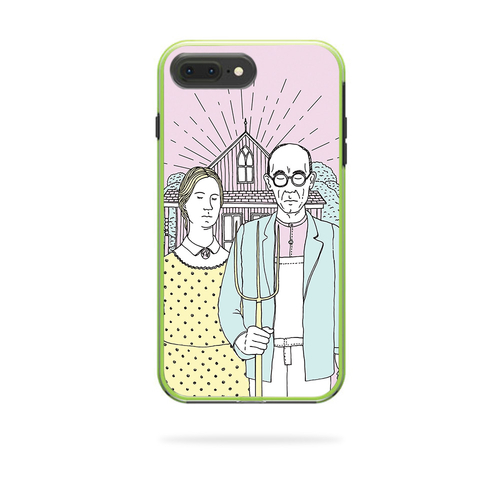 MightySkins LIFSLIP8PL-american gothic pop Skin for Lifeproof Slam iPh