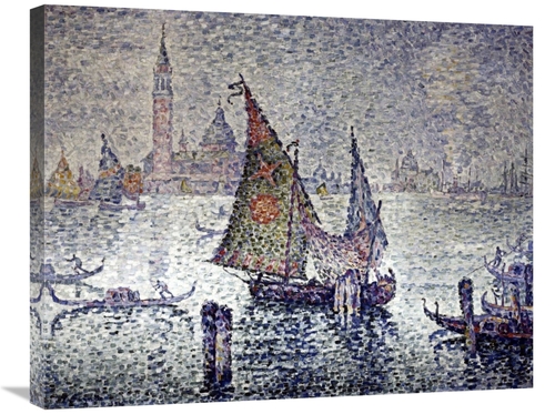 Global Gallery GCS-280061-30-142 30 in. Venice - The Green Sail Art Pr