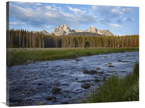 Global Gallery GCS-396194-3040-142 30 x 40 in. Sawtooth Range & Stanle