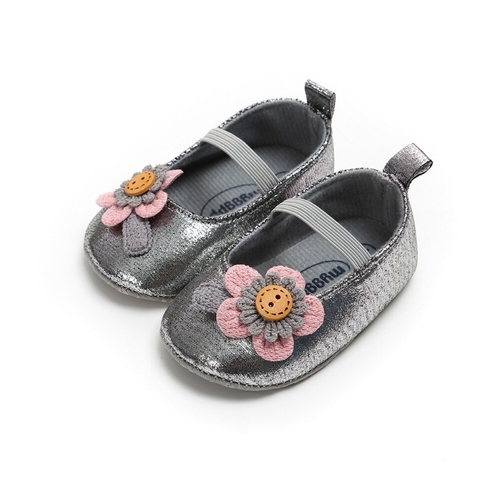 2019 Sun Flower Baby Princess Shoes Soft Slip