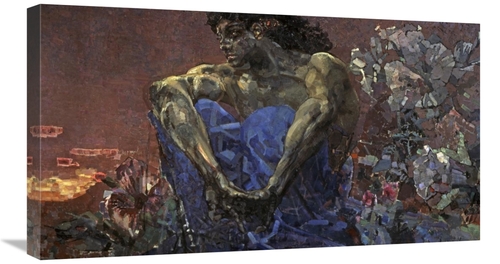 Global Gallery GCS-281448-30-142 30 in. Demon Seated Art Print - Mihai