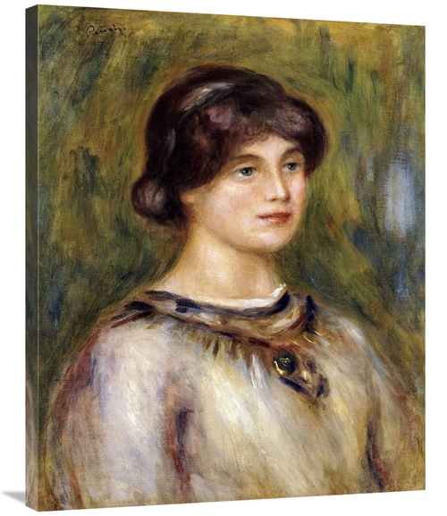 Global Gallery GCS-267110-36-142 36 in. Portrait of Marie Lestringuez 