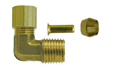 Airbagit FIT-COMPRESSION-ELBOW-32 Elbow Compression 0. 5 in. Tube To 0