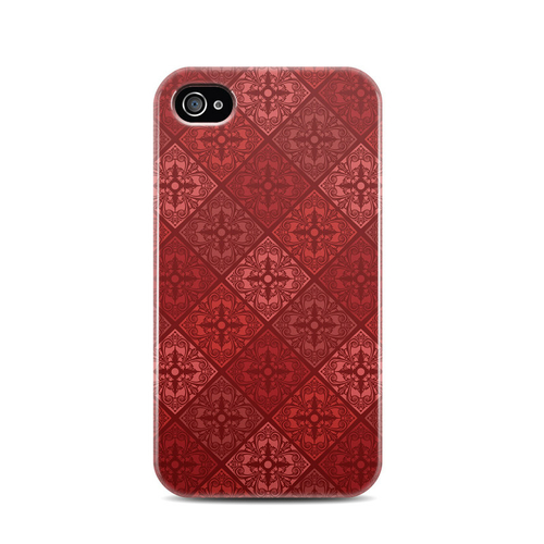 DecalGirl AIP4HC-HUMIDOR Apple iPhone 4 Hybrid Case - Humidor